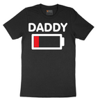 Daddy Low Battery - Mens T-Shirt - Sizes S - 6XL