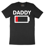 Daddy Low Battery - Mens T-Shirt - Sizes S - 6XL
