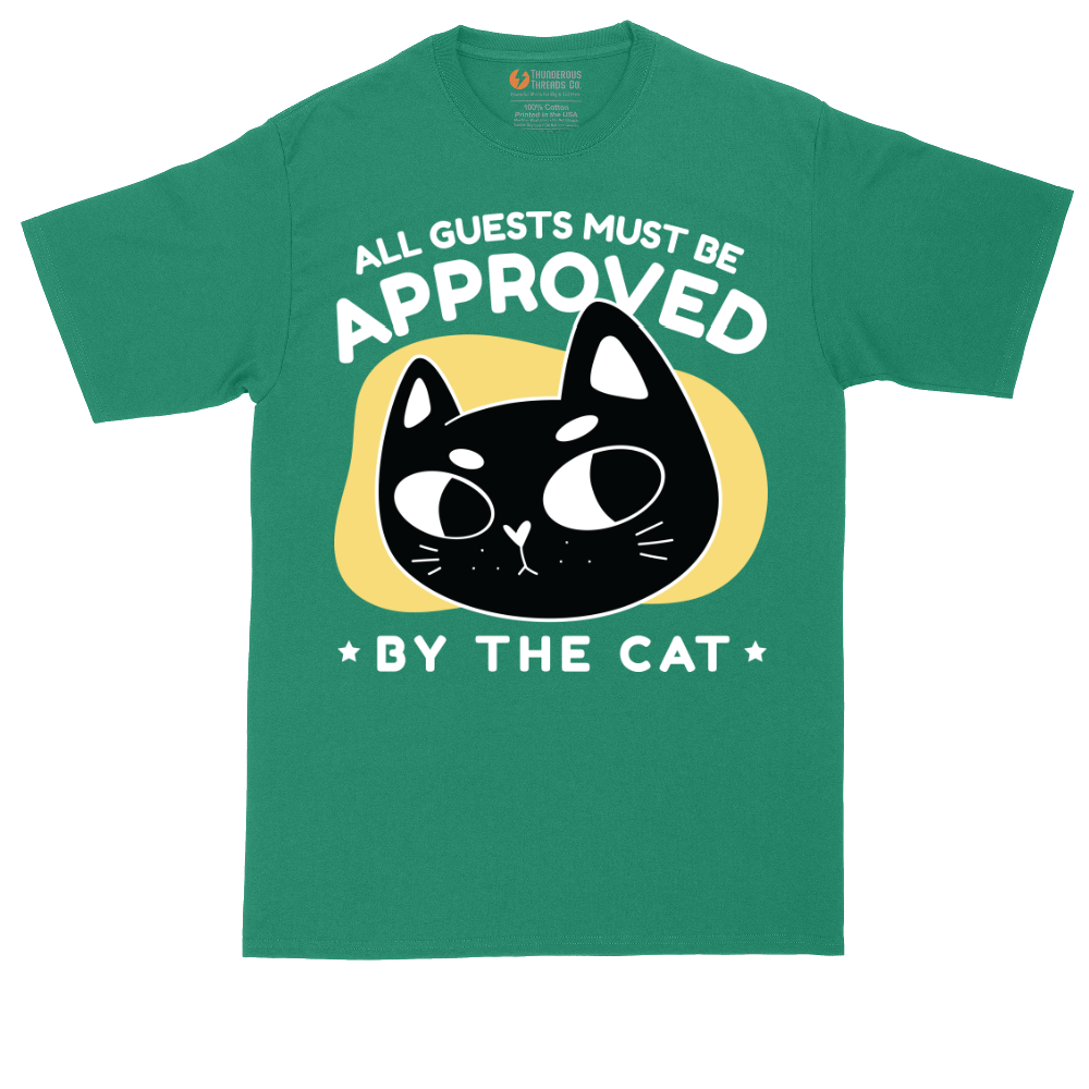 All Guests Must be Approved by the Cat | Mens Tall T-Shirt