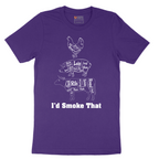 I'd Smoke That Meat Chart Version - Mens T-Shirt - Sizes S - 6XL