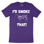 I'd Smoke That Beef Version - Mens T-Shirt - Sizes S - 6XL