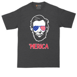 Merica Lincoln | Mens Tall T-Shirt