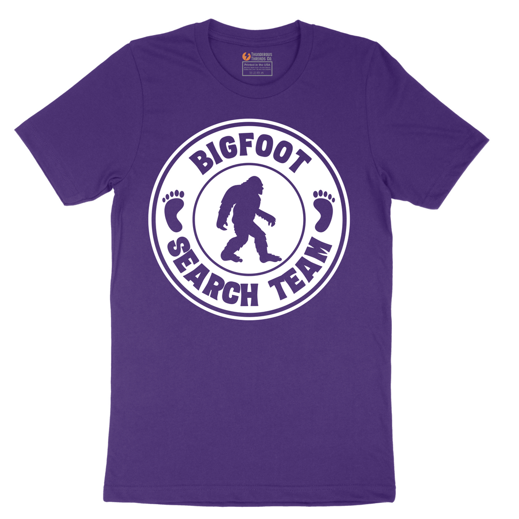 Bigfoot Search Team - Mens T-Shirt - Sizes S - 6XL