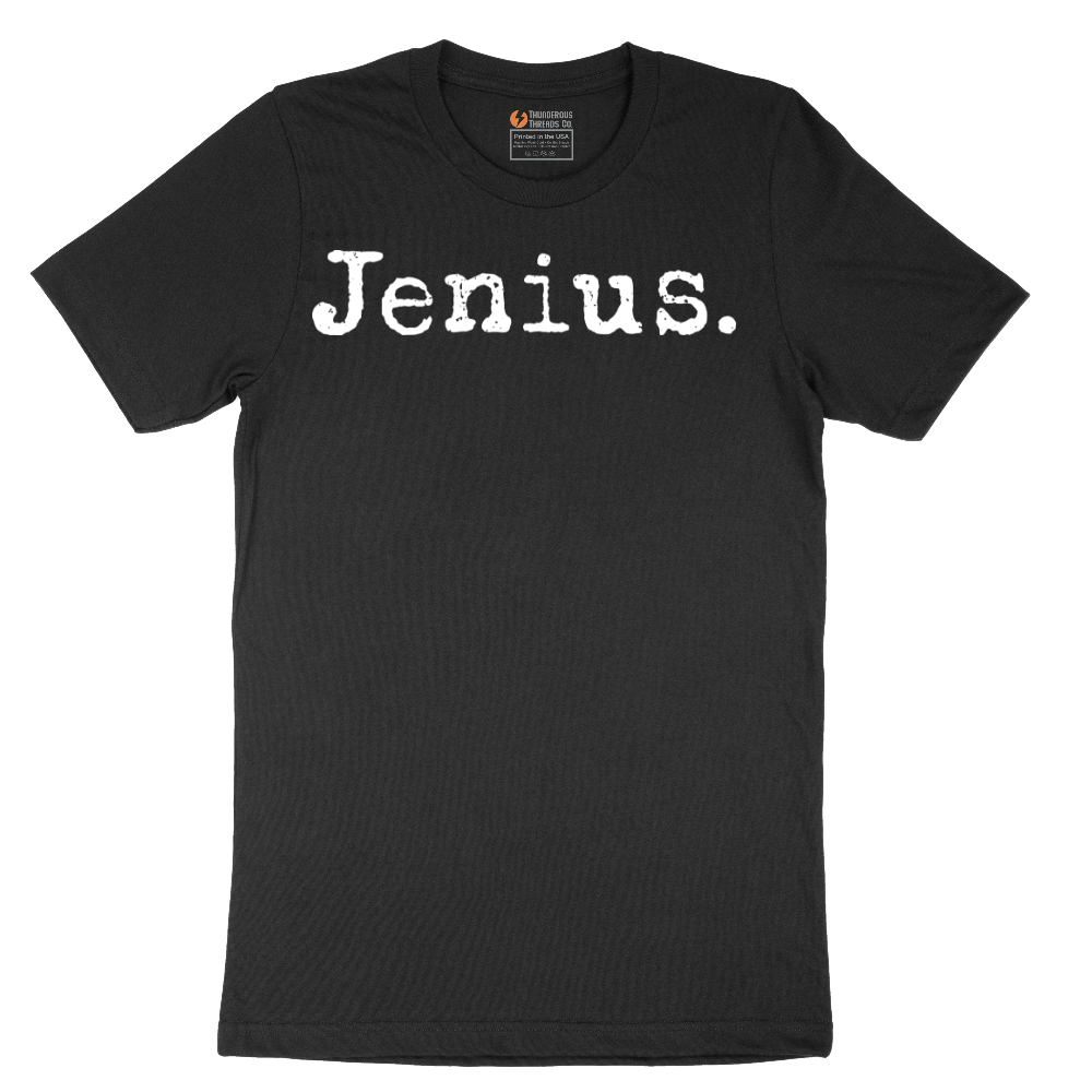 Jenius - Mens T-Shirt - Sizes S - 6XL