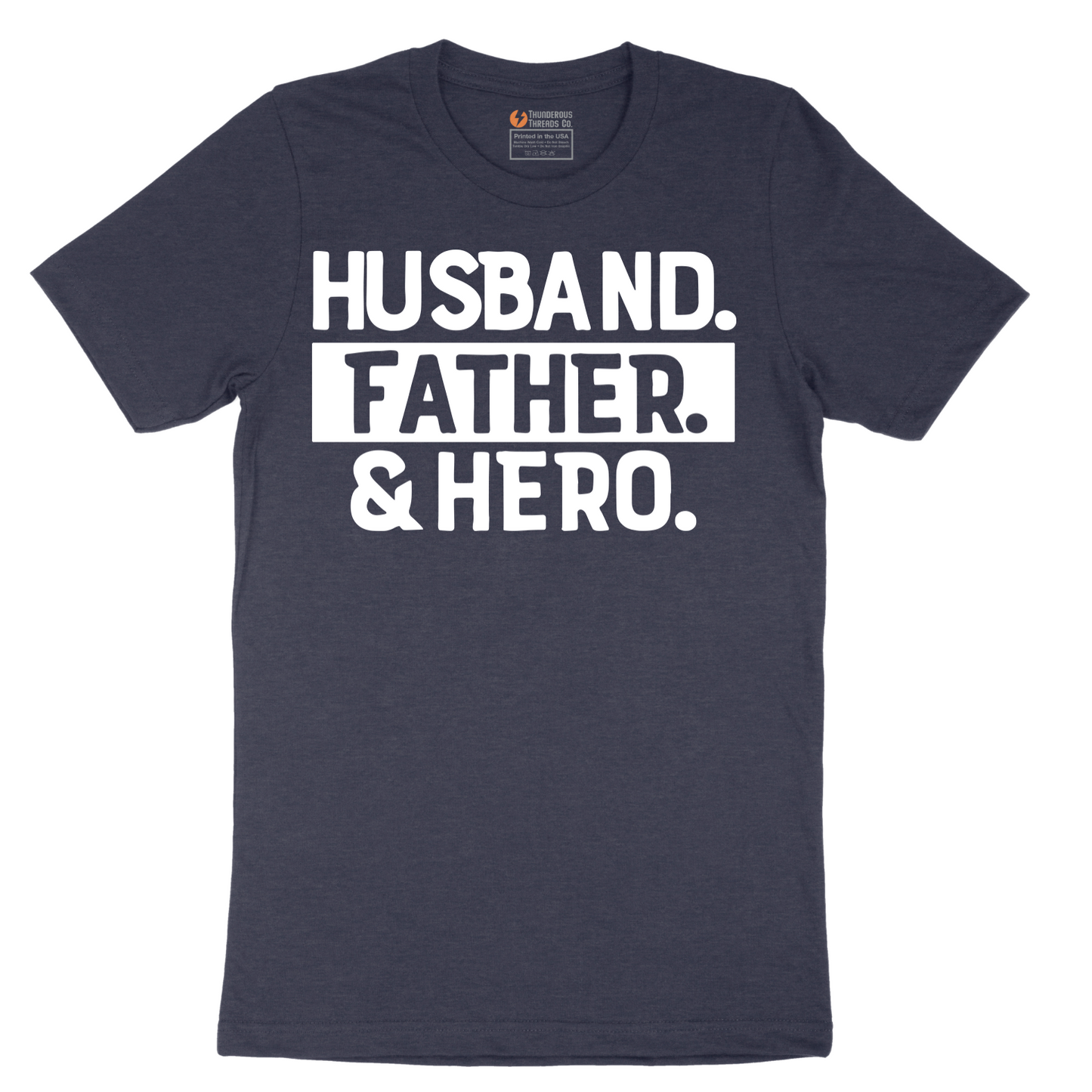 Husband Father Hero - Mens T-Shirt - Sizes S - 6XL