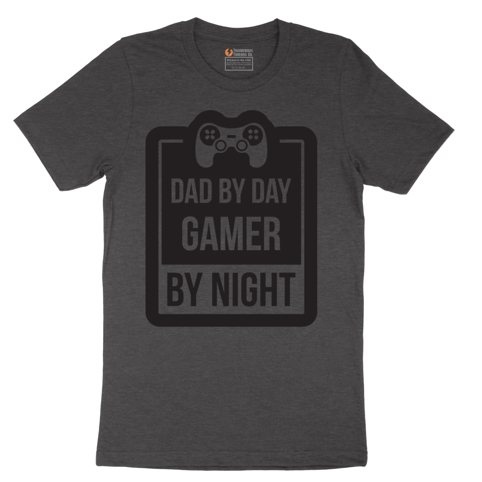Dad my Day Gamer by Night - Mens T-Shirt - Sizes S - 6XL