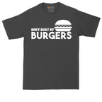 Body Built by Burgers | Mens Tall T-Shirt