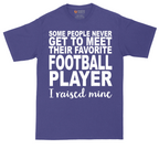Football Player_I Raised Mine | Mens Tall T-Shirt