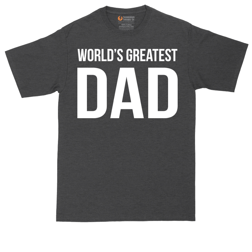 Worlds Greatest Dad | Mens Tall T-Shirt