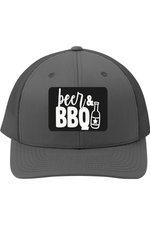 Beer & BBQ - 3D Patch Trucker Hat