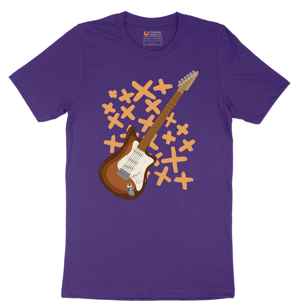 Electric Guitar - Mens T-Shirt - Sizes S - 6XL