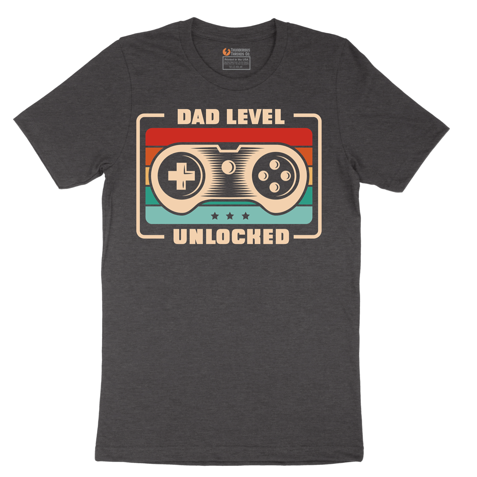 Dad Level Unlocked - Mens T-Shirt - Sizes S - 6XL