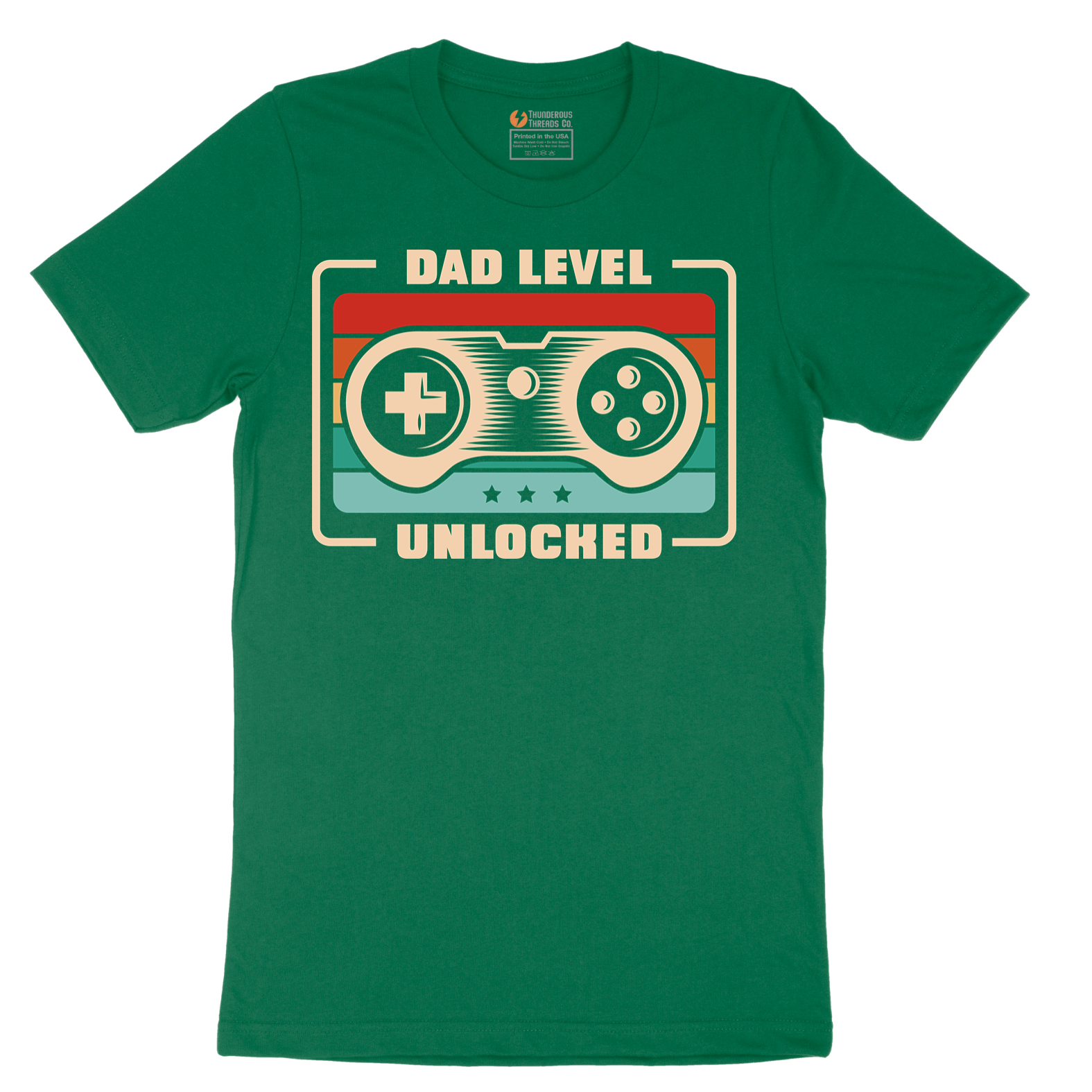 Dad Level Unlocked - Mens T-Shirt - Sizes S - 6XL