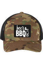 Beer & BBQ - 3D Patch Trucker Hat