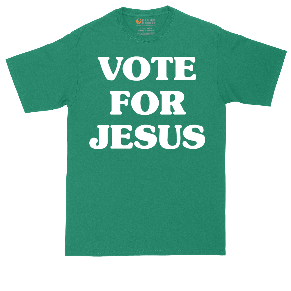 Vote for Jesus | Mens Tall T-Shirt
