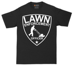 Lawn Enforcement Officer_Push Mower Version | Mens Tall T-Shirt