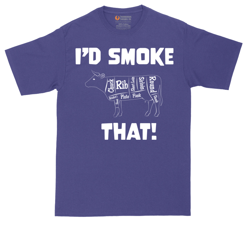I'd Smoke That Beef Version | Mens Tall T-Shirt
