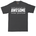 Awesome Takes Practice |  Mens Tall T-Shirt