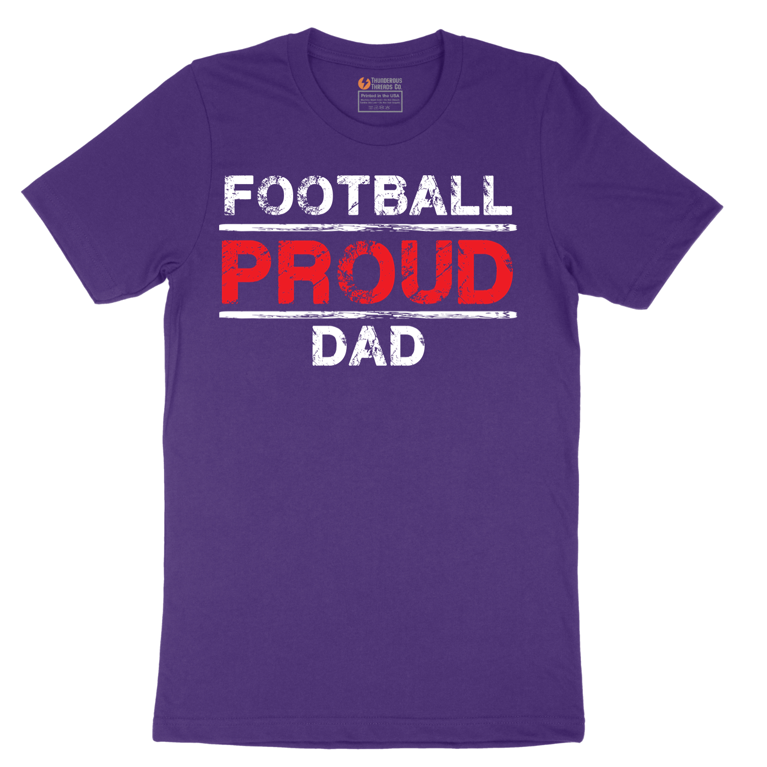 Proud Football Dad - Mens T-Shirt - Sizes S - 6XL