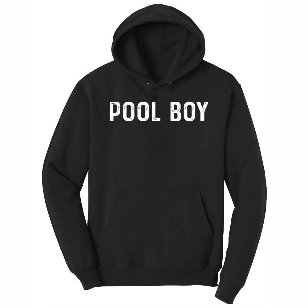 Pool Boy - Mens Big & Tall Hooded Sweatshirt - Sizes XLT - 4XLT