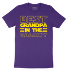 Best Grandpa in the Galaxy - Mens T-Shirt - Sizes S - 6XL