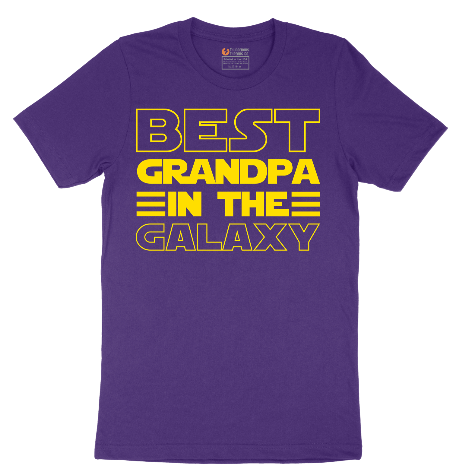 Best Grandpa in the Galaxy - Mens T-Shirt - Sizes S - 6XL
