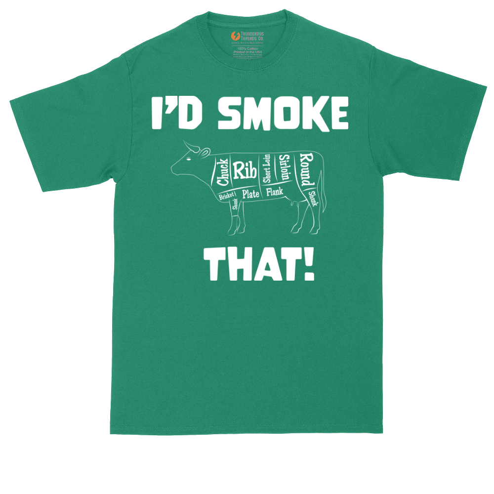 I'd Smoke That Beef Version | Mens Tall T-Shirt
