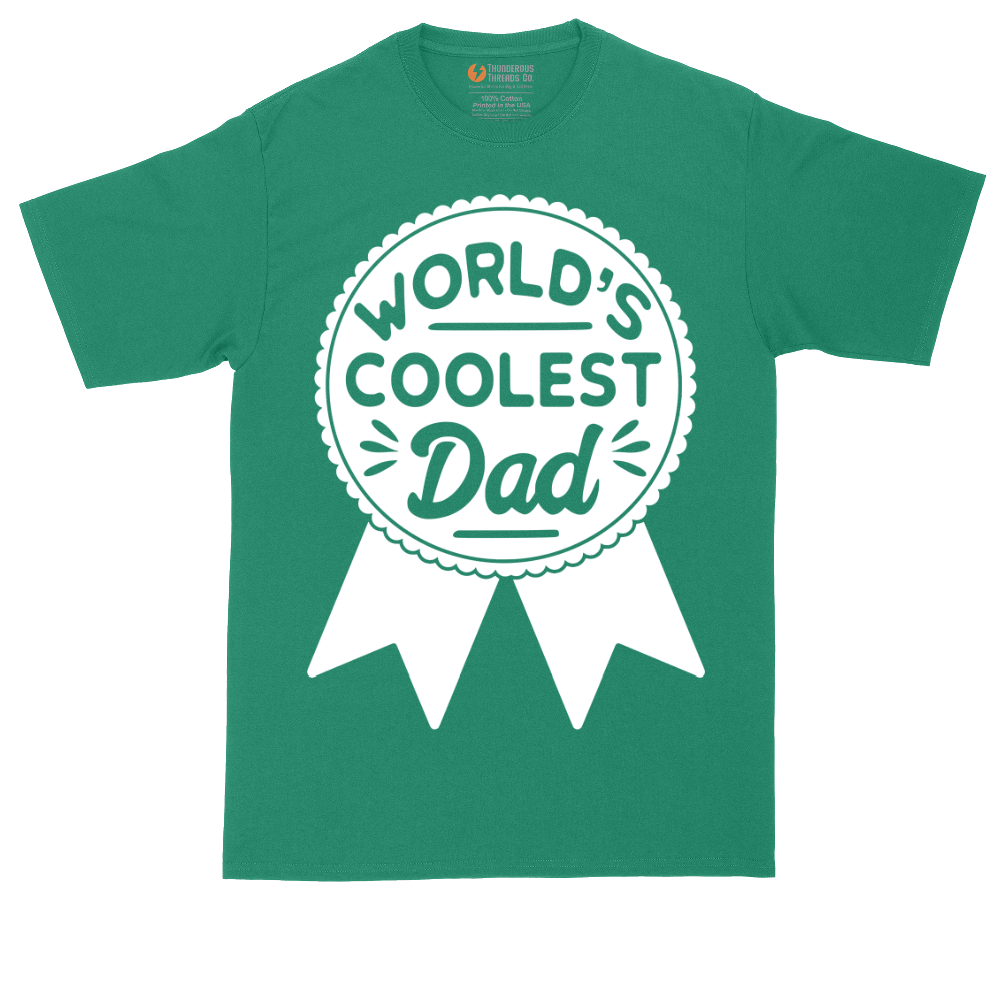 Worlds Coolest Dad | Mens Tall T-Shirt
