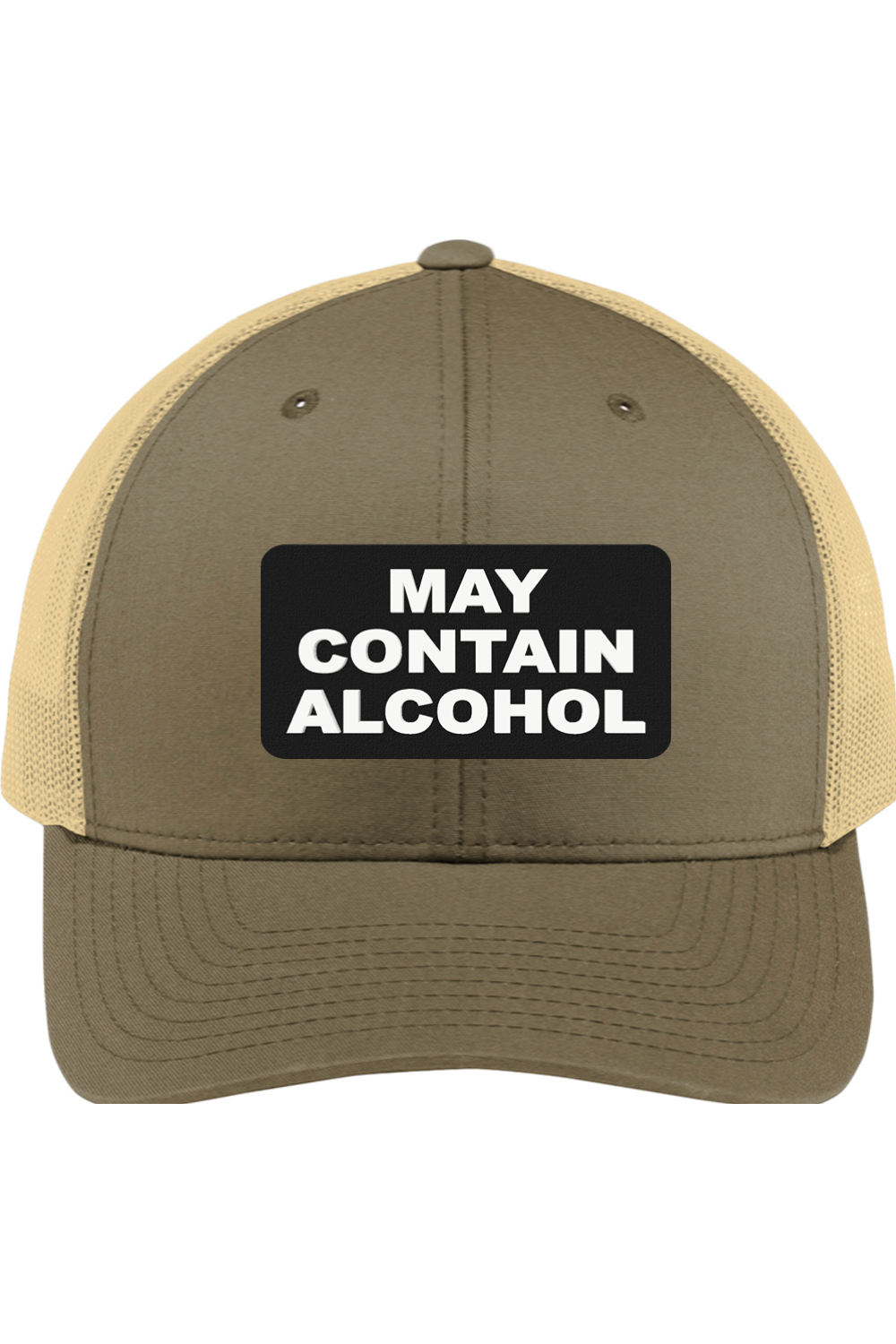 May Contain Alcohol - 3D Patch Trucker Hat