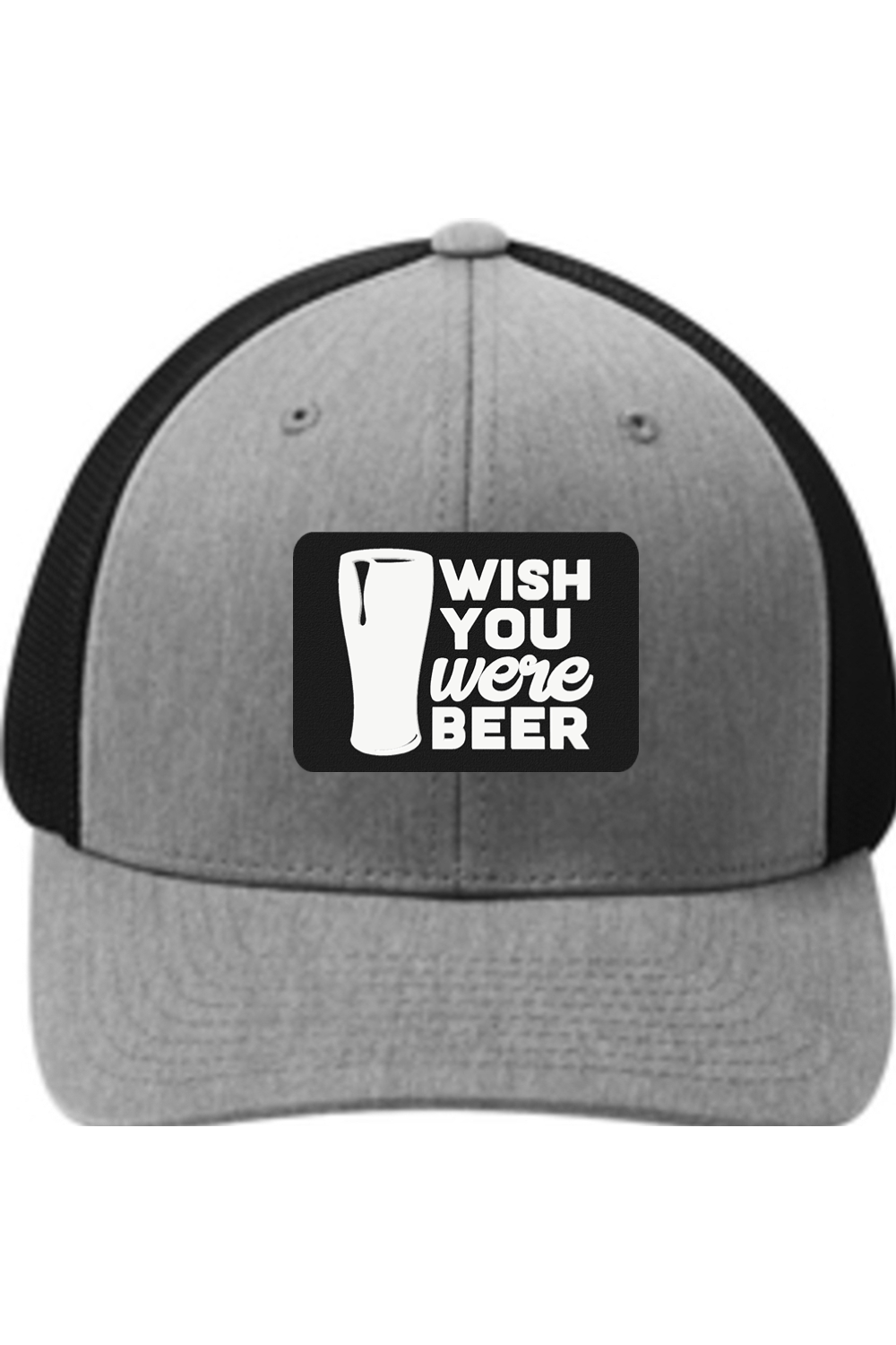 Wish You were Beer - 3D Patch Trucker Hat