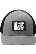 Wish You were Beer - 3D Patch Trucker Hat