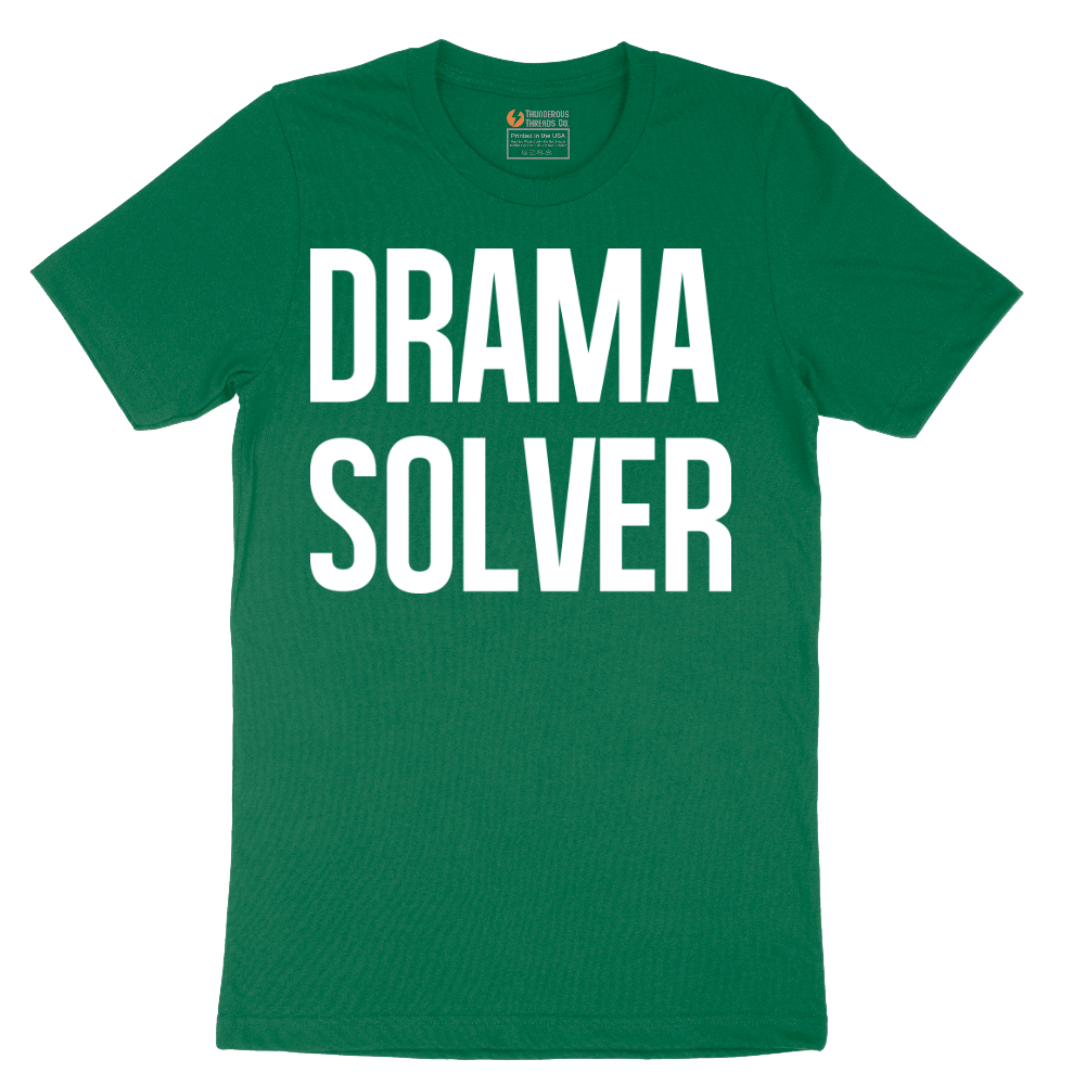 Drama Solver - Mens T-Shirt - Sizes S - 6XL