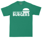 Body Built by Burgers | Mens Tall T-Shirt