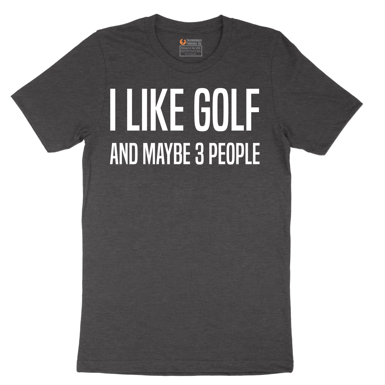 I Like Golf and Maybe 3 People - Mens T-Shirt - Sizes S - 6XL