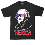 Merica George Washington | Mens Tall T-Shirt