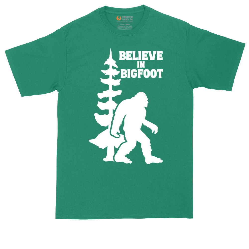 Believe in Bigfoot | Mens Tall T-Shirt