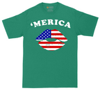 America Lips | Mens Tall T-Shirt