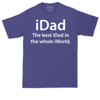 iDad the Best iDad in the Whole iWorld | Mens Tall T-Shirt