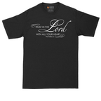 Trust in the Lord | Mens Tall T-Shirt