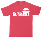 Body Built by Burgers | Mens Tall T-Shirt