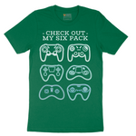 Check Out My Six Pack Video Game Version - Mens T-Shirt - Sizes S - 6XL