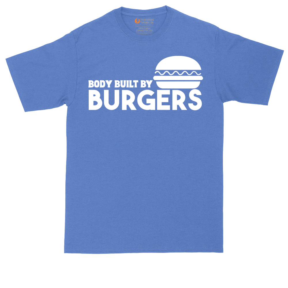 Body Built by Burgers | Mens Tall T-Shirt