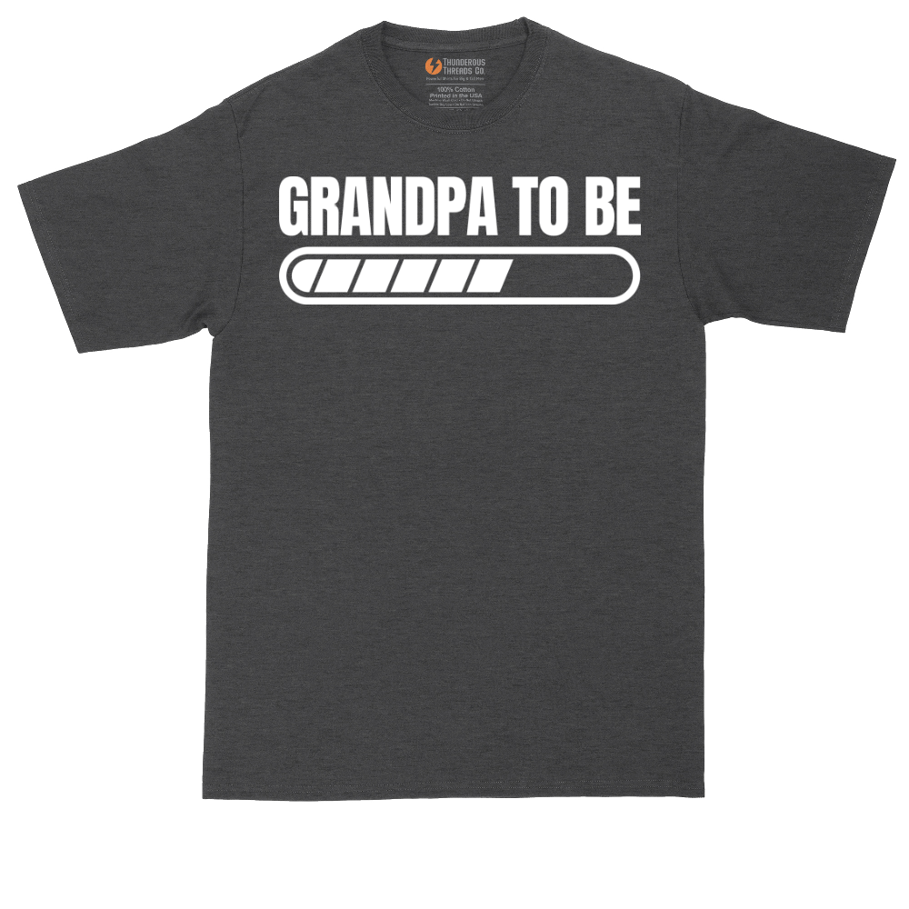 Grandpa to Be Loading | Mens Tall T-Shirt