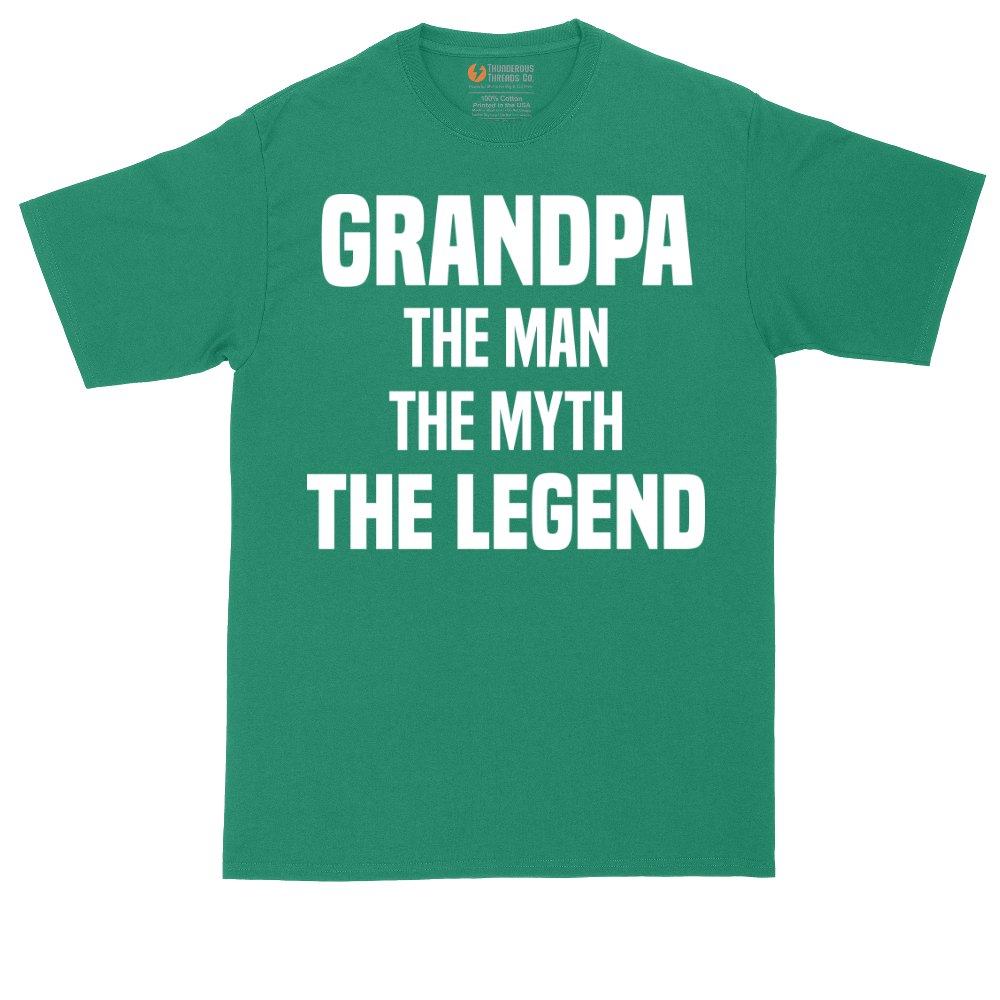 Grandpa_The Man The Myth The Legend | Mens Tall T-Shirt