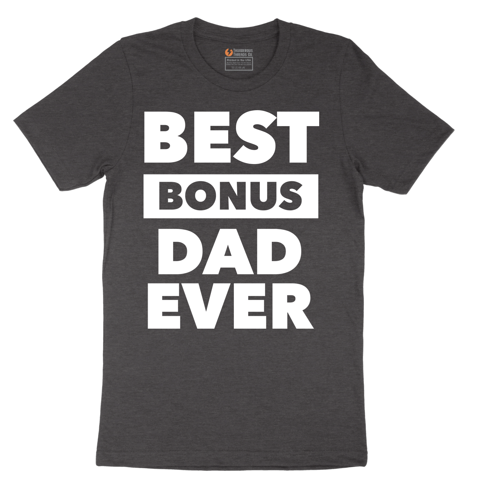 Best Bonus Dad - Mens T-Shirt - Sizes S - 6XL