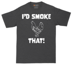 I'd Smoke That Chicken Version | Mens Tall T-Shirt