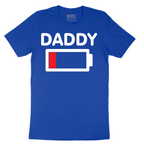 Daddy Low Battery - Mens T-Shirt - Sizes S - 6XL