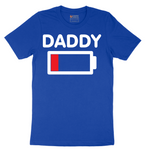 Daddy Low Battery - Mens T-Shirt - Sizes S - 6XL