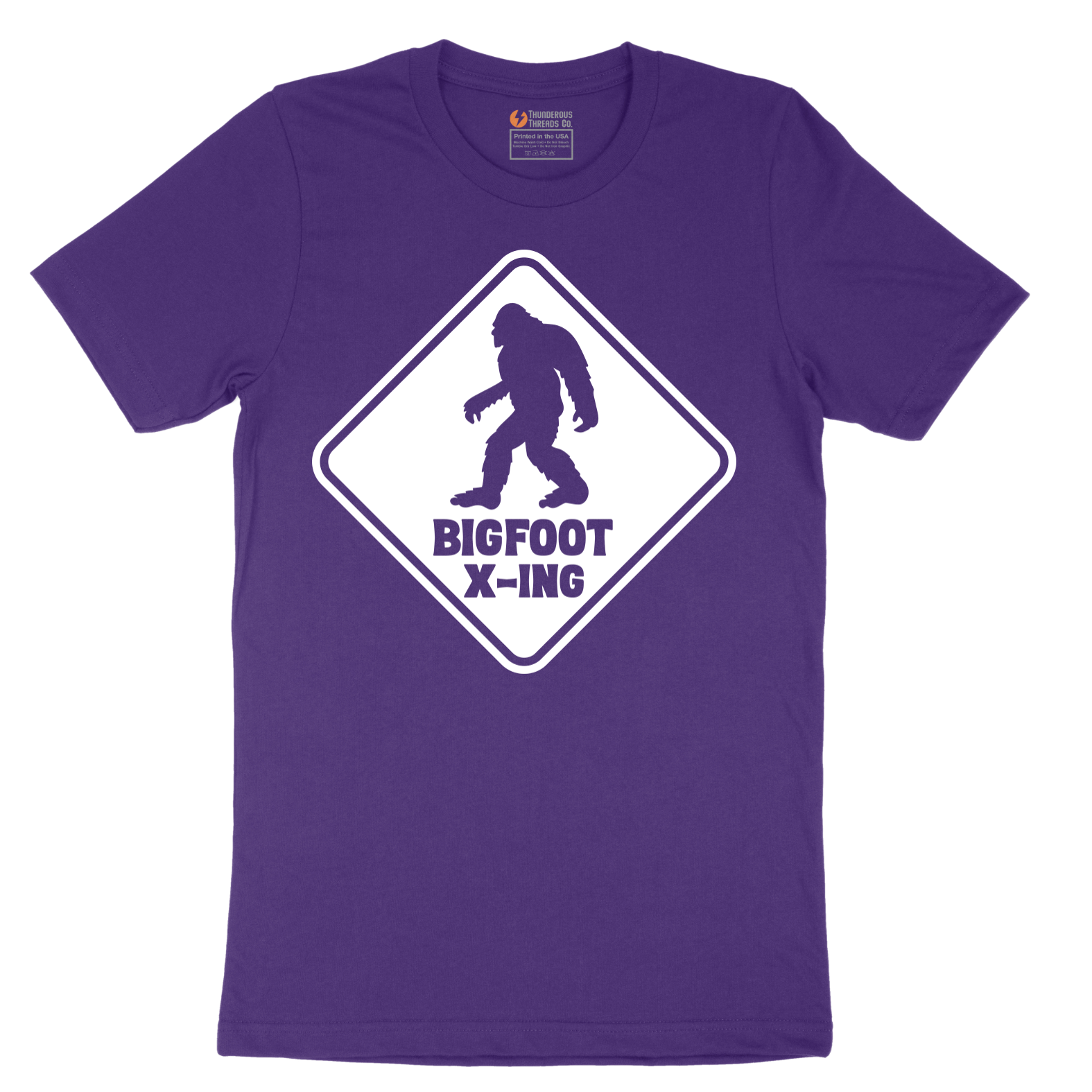 Bigfoot x-ing - Mens T-Shirt - Sizes S - 6XL