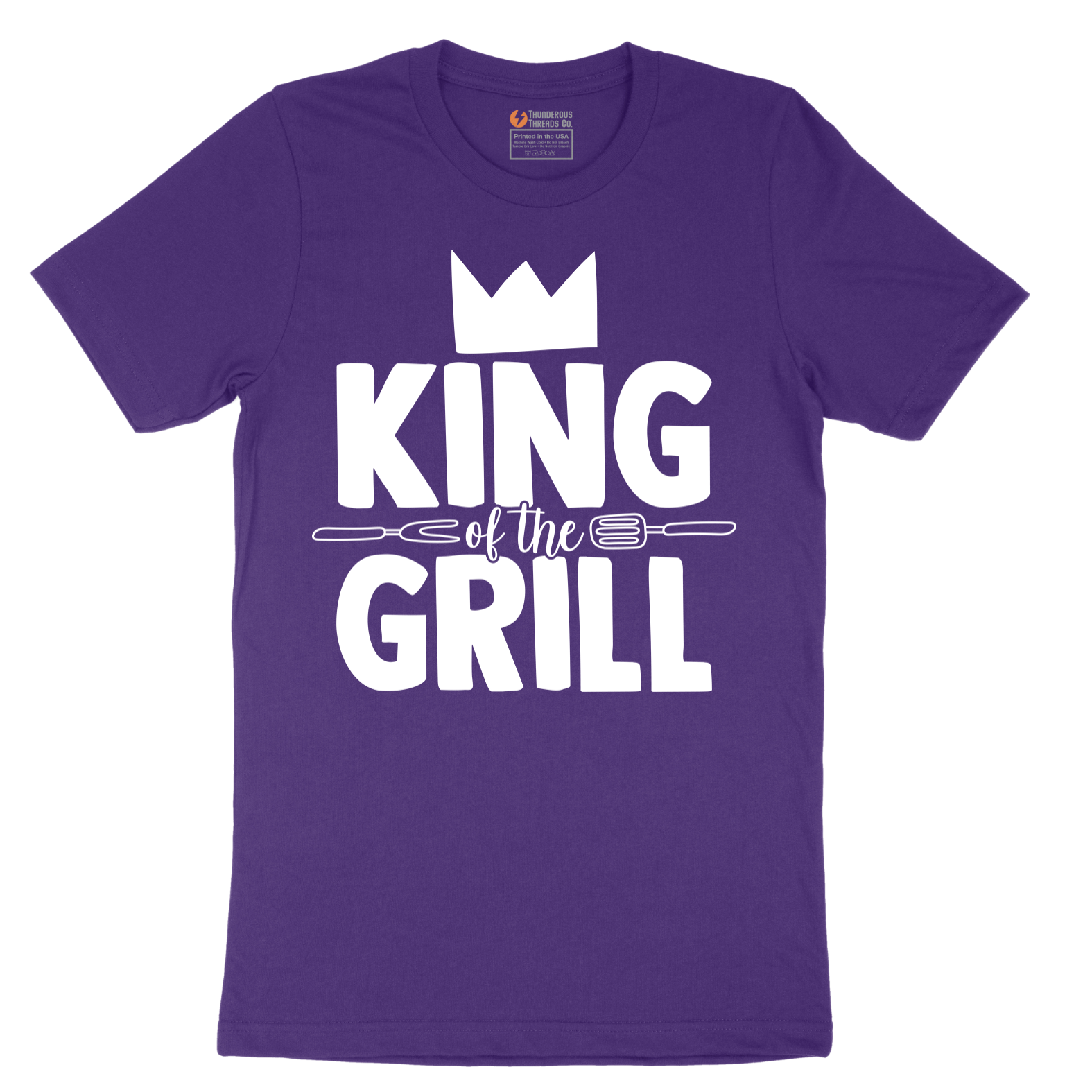 King of the Grill - Mens T-Shirt - Sizes S - 6XL